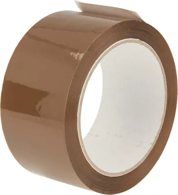 Produktbild von tecuro PREMIUM Acrylat-Paketklebeband PP31, braun, 50 mm x 66 m, leise abrollbar, UV- und alterungsbeständig