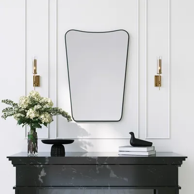 Produktbild von Skye Decor, Bella Donna - Black, Spiegel, 100 % METALL, Schwarz, 50 x 70 cm