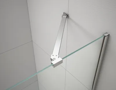 Produktbild von Polysan FISA Wandprofil und Eckprofil, Chrom