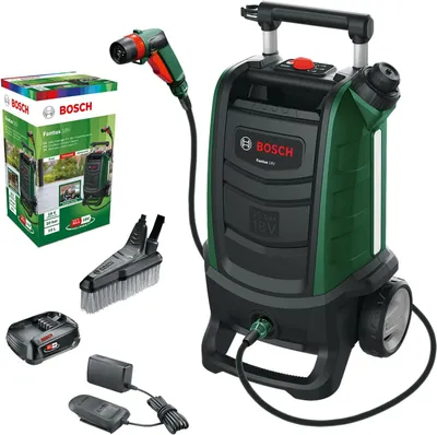 Obrázek produktu pro Akumulátorové čisticí nářadí Bosch Fontus, s 1 akumulátorem PBA 18 V 2,5 Ah, nabíječka AL 1815 CV 06008B6000