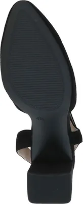 Produktbild von Caprice Damen Slingpumps Leder Pumps Blockabsatz Riemchen 9-29600-44, Größe:38 EU, Farbe:Schwarz