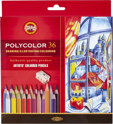 Immagine prodotto di Pastelli a matita Polycolor 36 colori Koh-i-noor