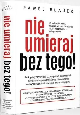 Obrázok produktu pre Neumierajte bez toho! - Paweł Blajer