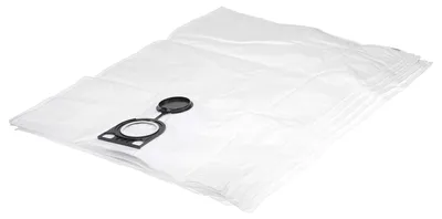 Produktbild von vhbw 5x Staubbeutel kompatibel mit Baier BSS 406, BSS 506 Staubsauger - 40cm x 27cm Weiß