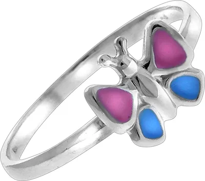 Produktbild von F Ring 925/- Sterling Silber Schmetterling