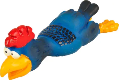 Produktbild von Flamingo Hundespielzeug Latex Huhn blau