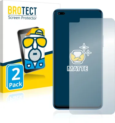 Produktbild von 2x BROTECT Schutzfolie für Honor 50 Lite Displayschutz Displayschutzfolie Folie Matt Entspiegelungsfolie