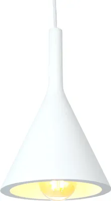 Produktbild von Hängelampe, E27, Lampe Für Wohnzimmer Esszimmer Küche, Höhenverstellbar Farbe Gips-Weiß