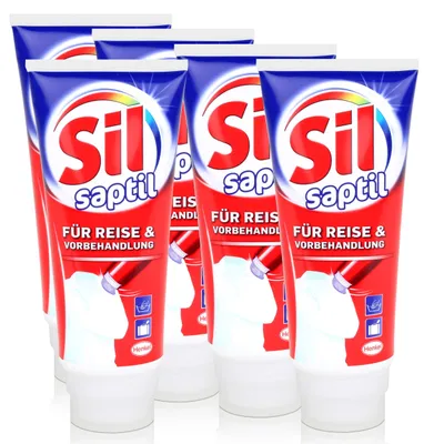 Produktbild von Sil saptil Universal Fleckenentferner 200ml - Reise & Vorbehandlung (5er Pack)