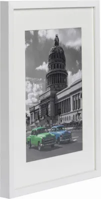 Produktbild von Bilderrahmen-Poster A3 A4 29,7 x 42 cm klassisch weiß MDF BD Art