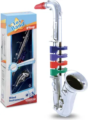 Produktbild von Bontempi Saxophone, Spielzeug-Musikinstrument, Saxophon, 3 Jahr(e), 99 g, Blau, Chrom, Grün, Rot, Violett