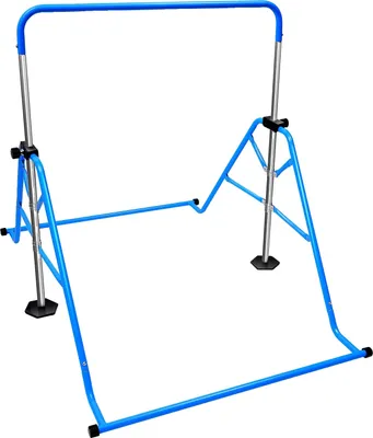 Produktbild von Skladacie gymnastické tyče, výškovo nastaviteľné, maximálne zaťaženie 100 kg, modré