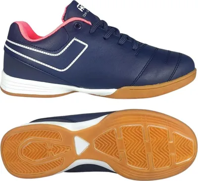 Produktbild von Kinder Hallenschuhe Jungen Fußballschuhe Sportschuhe Haker Dunkelblau Gr.38