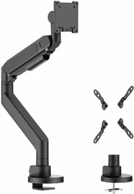 Produktbild von AISENS DT57TSR-307, Klemme /Bolzen, 27 kg, 61 cm (24"), 144,8 cm (57"), 200 x 200 mm, Schwarz