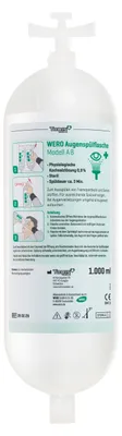 Produktbild von WERO Augenspülflasche Modell A8, 2 x 1000 ml