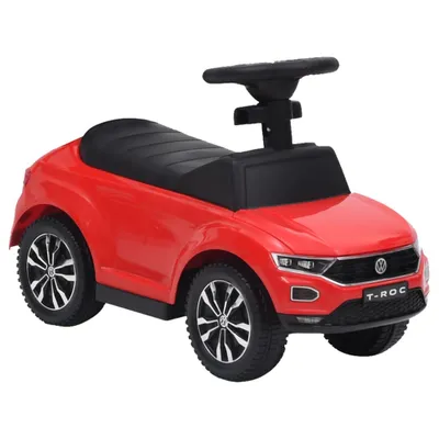 Image de vidaXL Voiture de glisse Volkswagen T-Roc rouge