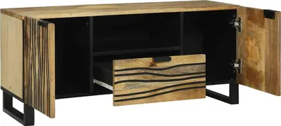Obrázok produktu pre vidaXL TV stolík hnedý 105 x 33 x 46 cm drevotrieska