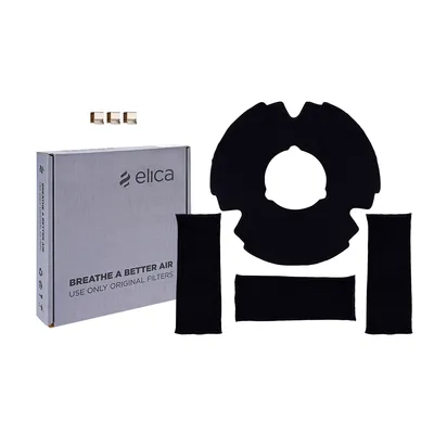 Obrázok produktu pre Súprava filtrov s aktívnym uhlím Elica Long Life CFC0140384