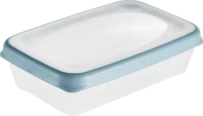 Produktbild von keeeper Frischhaltedose "franco" 0,4 Liter eckig blau