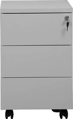 Produktbild von Gürkan Rollcontainer lichtgrau 3 Auszüge 40,0 x 60,0 x 62,0 cm