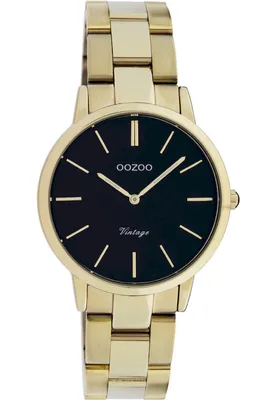 Produktbild von Oozoo - Damenuhr - C20047 - Gold Schwarz