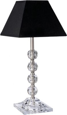 Massive 43208/30/10 Table lamp, Schwarz, Kunststoff, E14, 60W, 3.95 cm, 18 cm