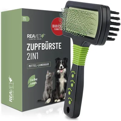 Obrázek produktu pro Oboustranný kartáč pro psy a kočky