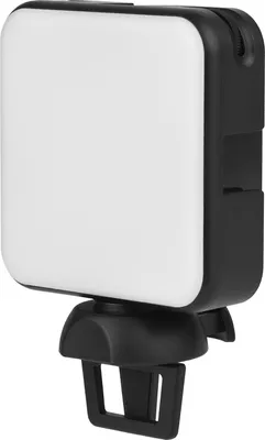 Produktbild von Andoer W36 Mini LED-Videolicht Tragbares Fotolicht mit 5600K Farbtemperatur, einstellbarer Helligkeit 3 Kaltschuhhalterung fuer Live-Stream-Videokonferenzen
