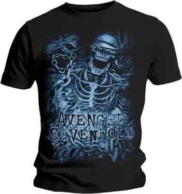 Obrázok produktu pre Avenged Sevenfold Chained Skeleton Black S Tričko