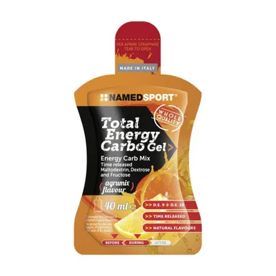 Image de Gel énergétique Total Energy Carbo NamedSport Agrumix 40 ml