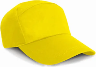 Produktbild von Result Headwear RC002X | 7-Panel Advertising Cap / Kappe / Mütze / Hut - Farbe: Yellow - Größe: One Size