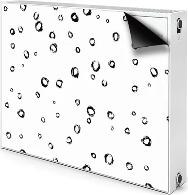 Produktbild von Magnet Radiator Magnet Mat Heizkörper Heizung Verkleidung Abdeckung 80x60 cm  - Gezogen, Räder
