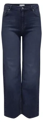 Produktbild von Only Carmakoma High Waist Jeans Hw Wide DNM Pim536 mit weitem Beinschnitt