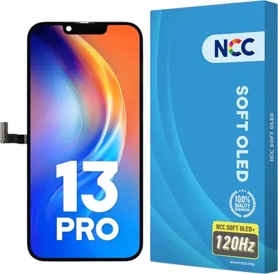 Produktbild von NCC Prime Soft OLED 120Hz Display Touchscreen Bildschirm Schwarz für iPhone 13 Pro & Werkzeug