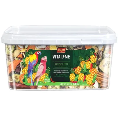 Immagine prodotto di Vitapol Vitaline - Mangime di alta qualità per ara, cacatua e grandi pappagalli, 1,6 kg