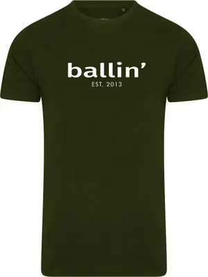 Zdjęcie produktu dla Ballin Est. 2013 Tapered Fit Shirt Green - Rozmiar 3XL