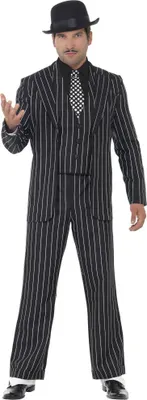 Produktbild von Smiffys - Kostüm Set für Herren SM1366 (M) (Schwarz)