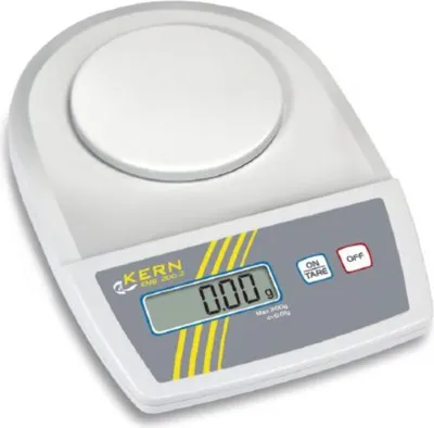 Zdjęcie produktu dla Waga precyzyjna 600g do 0,01g KERN EMB | Waga szkolna | Waga laboratoryjna |