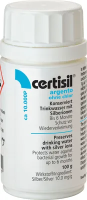 Immagine prodotto di Certisil Argento 10.000p polvere 100 g