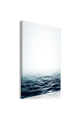 Produktbild von Italienischer Leinwand Leinwandbild - Ocean Water (1 Part) Vertical 40x60 cm Landschaften c-B-0396-b-a