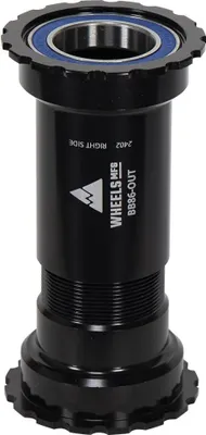 Produktbild von Wheels Manufacturing Press Fit Bb86/92 Thread Shimano 24 Mm Lagerschalen Schwarz 86.5/92 mm Schwarz 86.5/92 mm