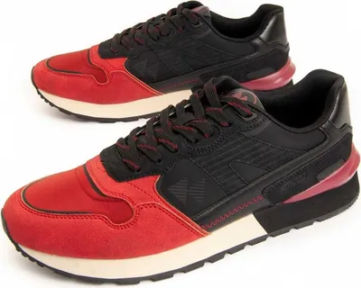 Produktbild von Herren Sneaker Newmar Sport Rot mit bequemer Passform aus veganen Materialien