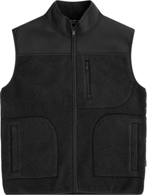 Productafbeelding van Herenvest - "Henrick", teddyfleece, model MW5004 (maat L) (zwart)