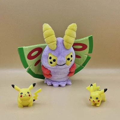 Obrázok produktu pre Plyšová hračka Pokemon Pudox – 14 cm plyšová hračka Dustox