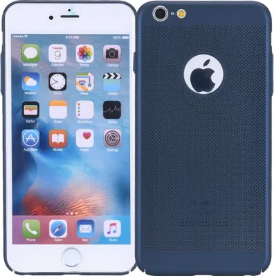Produktbild von Handy Hülle für Apple iPhone 6s Plus Schutzhülle Case Tasche Cover Etui Blau