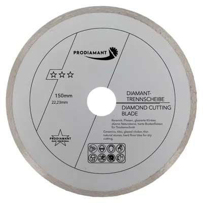 Immagine prodotto di PRODIAMANT Disco diamantato per piastrelle 150 mm x 22,23 mm
