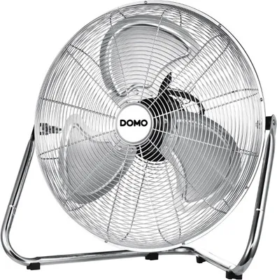 Produktbild von Domo DO42830, Haushalts-Lamellenlüfter, Chrom, Tisch, 55 dB, 1320 RPM, 1800 m³/h