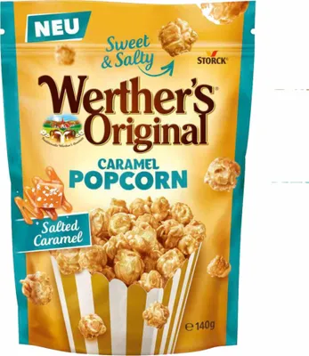 Produktbild von Werther's Original Caramel Popcorn Salted Caramel, 140g