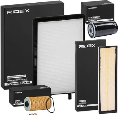 Produktbild von RIDEX Filterset Inspektionspaket Filtersatz für BMW 3 Limousine (E36) 3 Touring (E36)