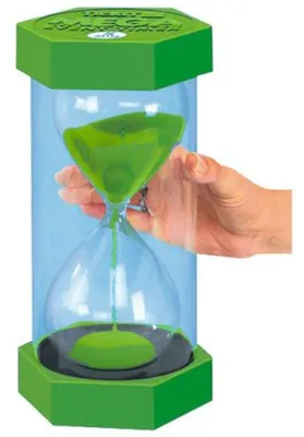 Produktbild von EDUPLAY 120-179 Giga Sanduhr 30cm - 30min, grün